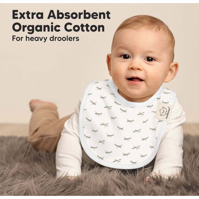 8-Pack Urban Drool Bibs Set For Baby Boys And Girls, Vessels - Bibs - 5