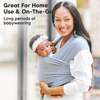 Baby Wrap Carrier, Midnight - Carriers - 7