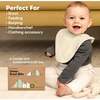 8-Pack Urban Drool Bibs Set For Baby Boys And Girls, Roarsome - Bibs - 7