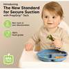 3-Pack BPA-Free Prep Silicone Suction Plate for Baby and Toddler, Valiant - Food Storage - 2