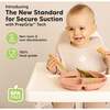 3-Pack BPA-Free Prep Silicone Suction Plate for Baby and Toddler, Roseate - Food Storage - 2