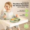 3-Pack BPA-Free Prep Silicone Suction Plate for Baby and Toddler, Mellow - Food Storage - 2