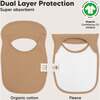 8-Pack Hallo Drool Bibs, Roarsome - Bibs - 3