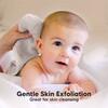 6pk Deluxe Organic Baby Washcloths for Newborn, Heather - Towels - 3