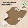8-Pack Coast Drool Bibs, Terracotta - Bibs - 4