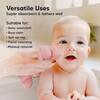 6pk Deluxe Organic Baby Washcloths for Newborn, Rosy - Towels - 6