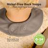 8-Pack Coast Drool Bibs, Terracotta - Bibs - 6
