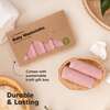 6pk Deluxe Organic Baby Washcloths for Newborn, Rosy - Towels - 7