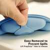 3-Pack BPA-Free Prep Silicone Suction Plate for Baby and Toddler, Kea - Food Storage - 6