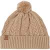 Leura Beanie Child, Chai Latte - Hats - 1 - thumbnail