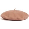 Womens Marche Beret, Tan - Hats - 1 - thumbnail