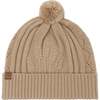 Womens Ski Chalet Beanie, Chai Latte - Hats - 1 - thumbnail