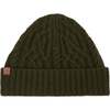 Womens Burradoo Beanie, Khaki Green - Hats - 1 - thumbnail