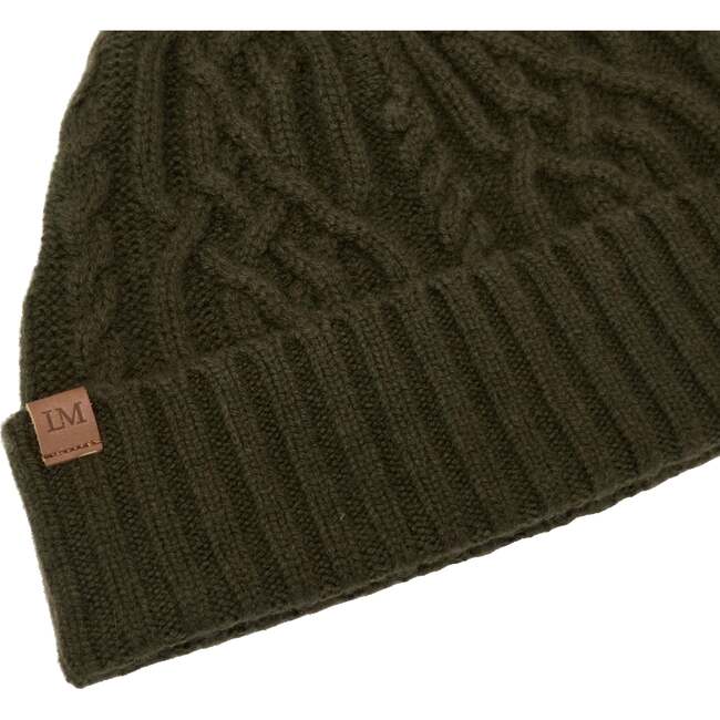 Womens Burradoo Beanie, Khaki Green - Hats - 2