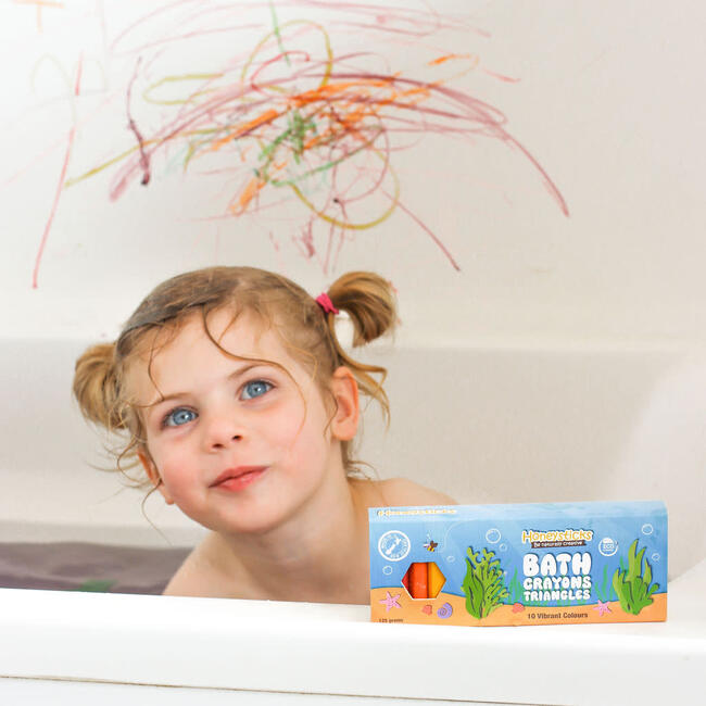 Bath Crayons Triangles 10 pack - Coloring - 3