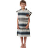 Oso Kids Kangaroo Pocket Hooded Poncho, Multicolors - Cover-Ups - 1 - thumbnail
