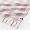 Ravello Gingham Turkish Towel, Purple - Towels - 2