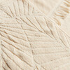 Kalo Embossed Terry Bath Towel, Cream - Towels - 3