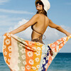 Joplin Premium Woven Floral Print Towel, Multicolors - Towels - 3