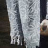 Gia Floral Turkish Towel, Sage - Towels - 3