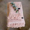 Kalo Embossed Terry Bath Towel, Clay - Towels - 4