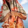 Joplin Premium Woven Floral Print Towel, Multicolors - Towels - 5
