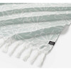 Gia Floral Turkish Towel, Sage - Towels - 5