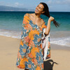 Keelee Floral Turkish Towel, Multicolors - Towels - 5