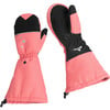 Unidoo Silver Mittens, Pink - Gloves - 1 - thumbnail