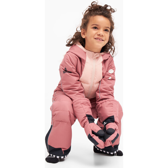 Ohdeer Deer Snowsuit, Mellow Rose - Snowsuits - 3