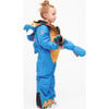 Omondo Monster Snowsuit, Blue - Snowsuits - 4