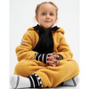 Teddy Fleece Jumpsuit, Brown - Rompers - 4