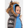 Racoondo Snowsuit, Grey Blue - Snowsuits - 4