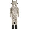 Cheetahdo Leopard Snowsuit, Leoprint - Snowsuits - 8