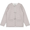 Women's Floral Print Alina Quilted Reversible Jacket, Winter Berry - Jackets - 1 - thumbnail