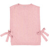 Women's Jano Knit 2-Tie Closure Vest, Milkshake - Vests - 1 - thumbnail