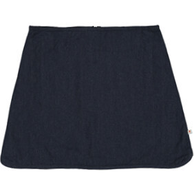 Women's Aline Quilted Zipped Skirt, Navy - Skirts - 2