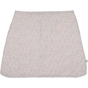 Women's Floral Print Aline Quilted Zipped Skirt, Winter Berry - Skirts - 2