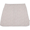 Women's Floral Print Aline Quilted Zipped Skirt, Winter Berry - Skirts - 2