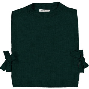 Jano Knit 2-Tie Closure Vest, Epicea Green