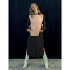Women's Jano Knit 2-Tie Closure Vest, Milkshake - Vests - 2