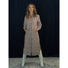 Women's Isadora Mid-Calf Length Dress, Rosewood - Dresses - 2