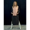 Women's Jano Knit 2-Tie Closure Vest, Milkshake - Vests - 3