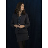 Women's Alina Quilted Reversible Jacket, Navy - Jackets - 4