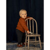 Filou Gender Neutral Drawstrings Pants, Navy - Pants - 3