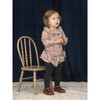 Ambre Floral Print Ruffled Collar Blouse, Rosewood - Blouses - 5