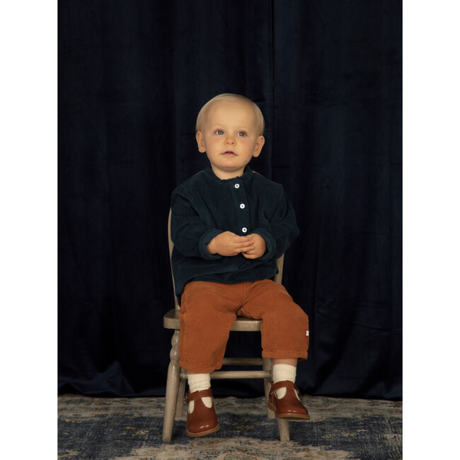 Filou Gender Neutral Drawstrings Pants, Fox - Pants - 5
