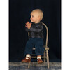Filou Gender Neutral Drawstrings Pants, Berry Blue - Pants - 8