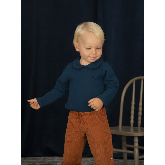 Filou Gender Neutral Drawstrings Pants, Fox - Pants - 6
