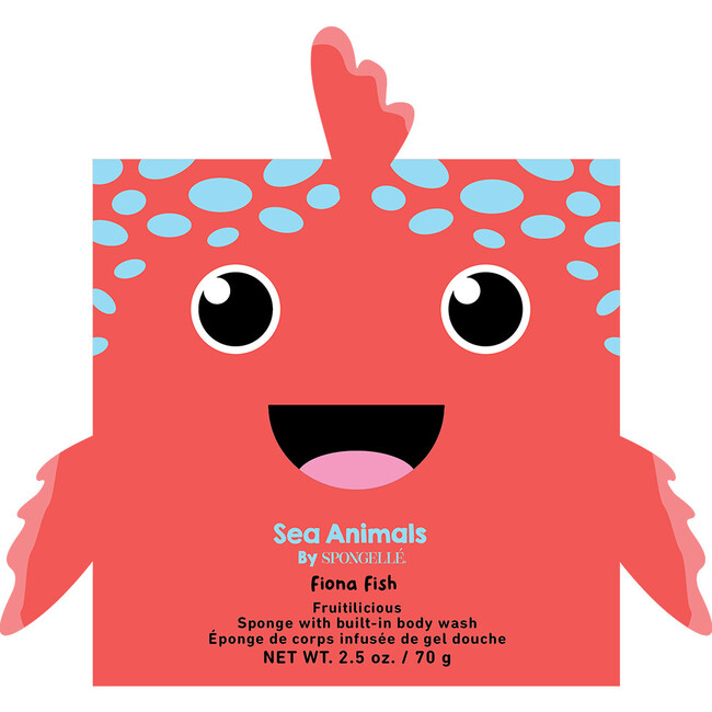 Sea Animals, Fiona Fish - Bath Accessories - 3